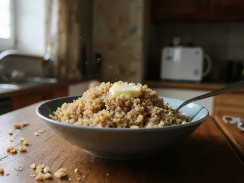 Ako uvariť bulgur — sypký za 12 minút bez varenia