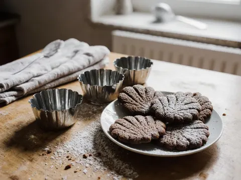 Medvedie labky — vianočné pečivo z formičiek