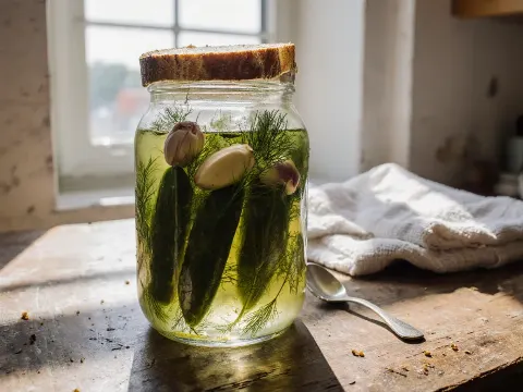 Rýchlokvasené uhorky — kvasky presne podľa babky